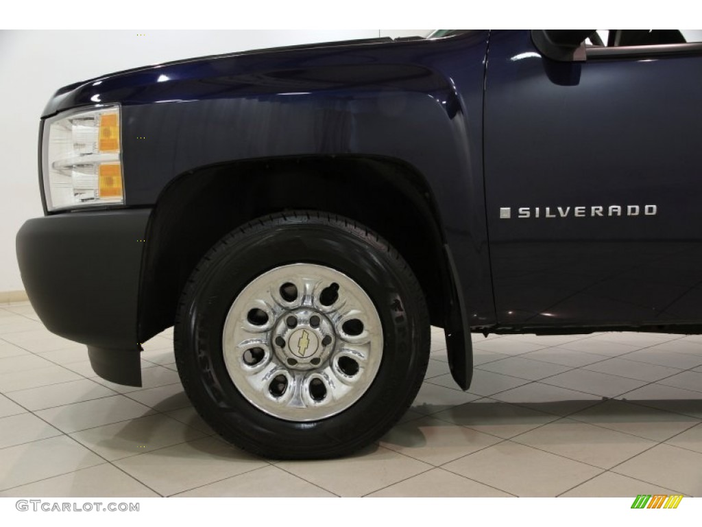 2009 Silverado 1500 Extended Cab - Imperial Blue Metallic / Dark Titanium photo #15