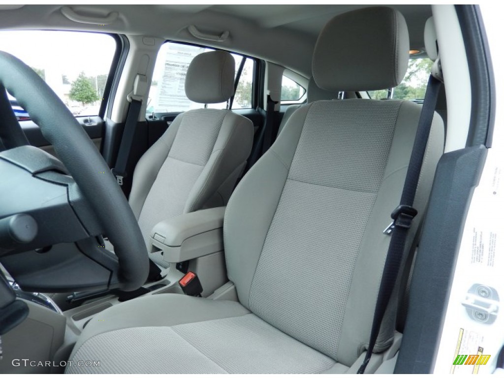 2012 Caliber SXT - Bright White / Dark Slate Gray/Medium Graystone photo #12