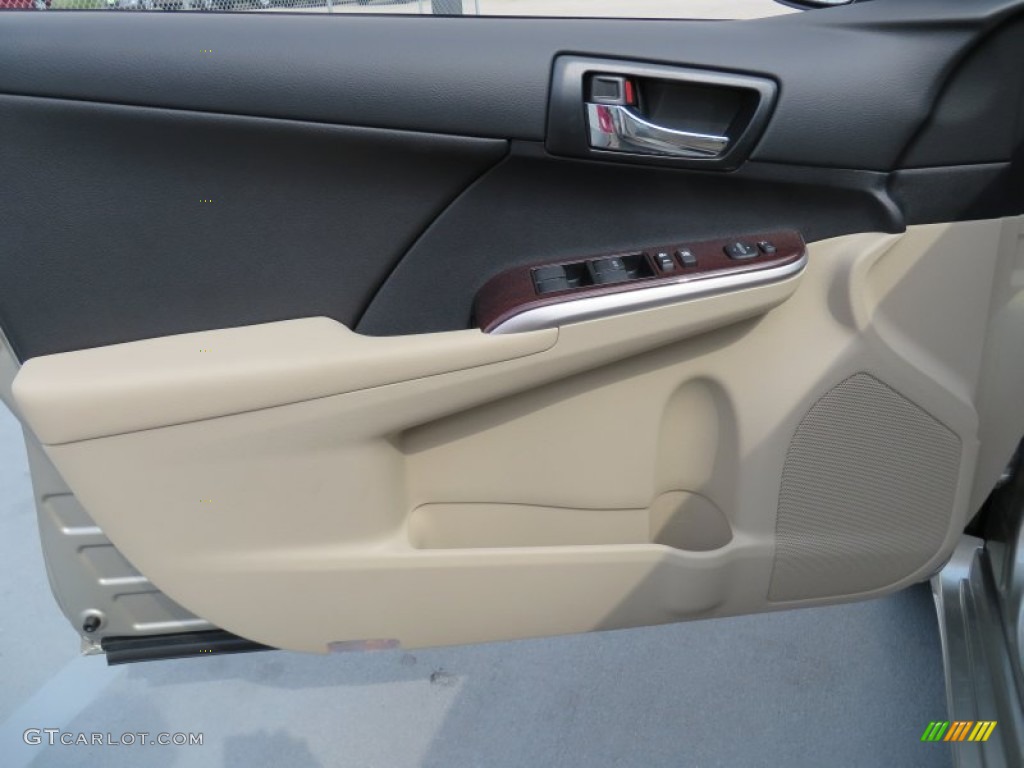 2014 Camry XLE - Champagne Mica / Ivory photo #24