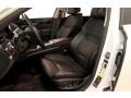 2010 BMW 7 Series Black Nappa Leather Interior Front Seat Photo