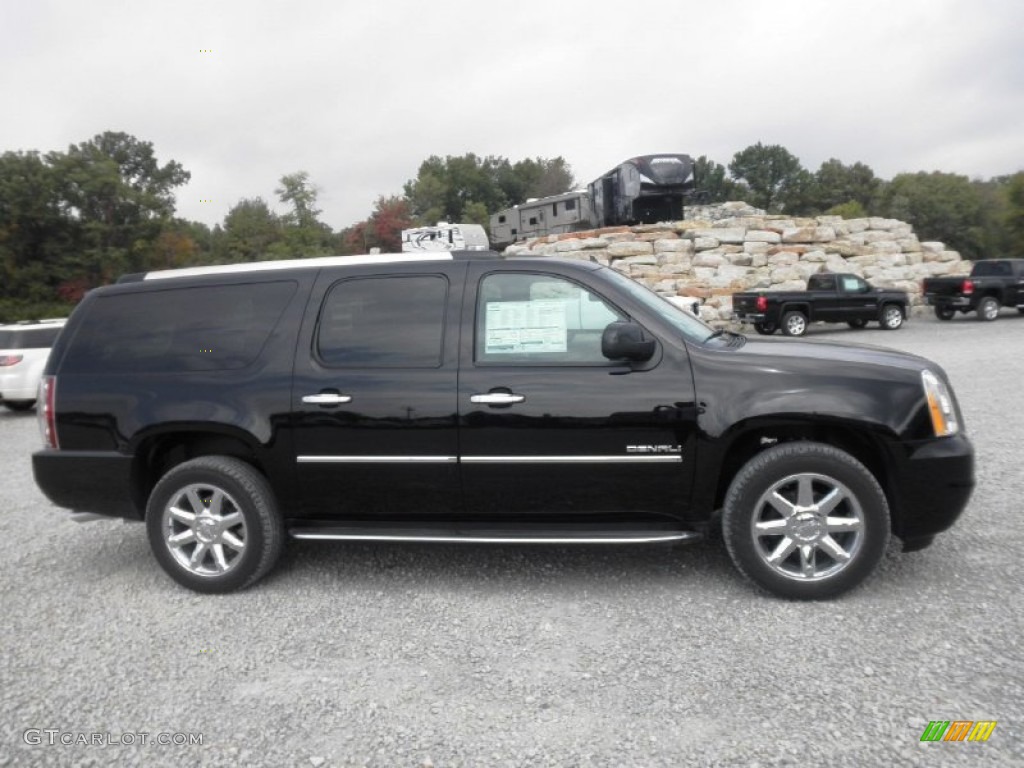 2014 Yukon XL Denali AWD - Onyx Black / Ebony photo #1