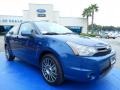 Vista Blue Metallic - Focus SES Coupe Photo No. 7