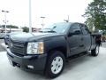 Black 2010 Chevrolet Silverado 1500 LT Extended Cab 4x4 Exterior