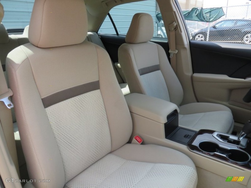 2014 Camry XLE - Champagne Mica / Ivory photo #20