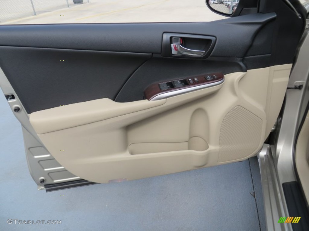 2014 Camry XLE - Champagne Mica / Ivory photo #25