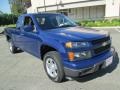 2010 Deep Navy Chevrolet Colorado LT Extended Cab  photo #13