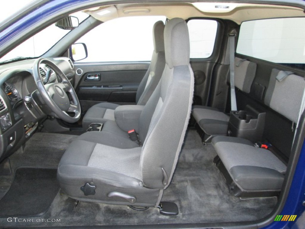 Ebony Interior 2010 Chevrolet Colorado LT Extended Cab Photo #86877378