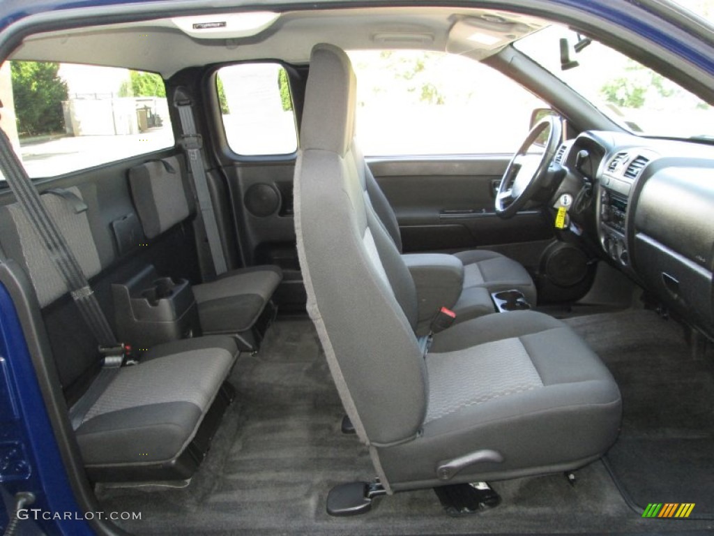 Ebony Interior 2010 Chevrolet Colorado LT Extended Cab Photo #86877402