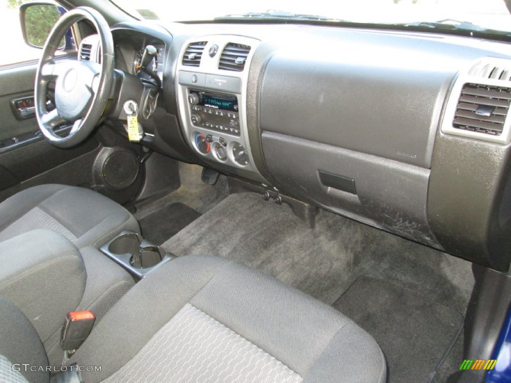 2010 Chevrolet Colorado LT Extended Cab Ebony Dashboard Photo #86877507