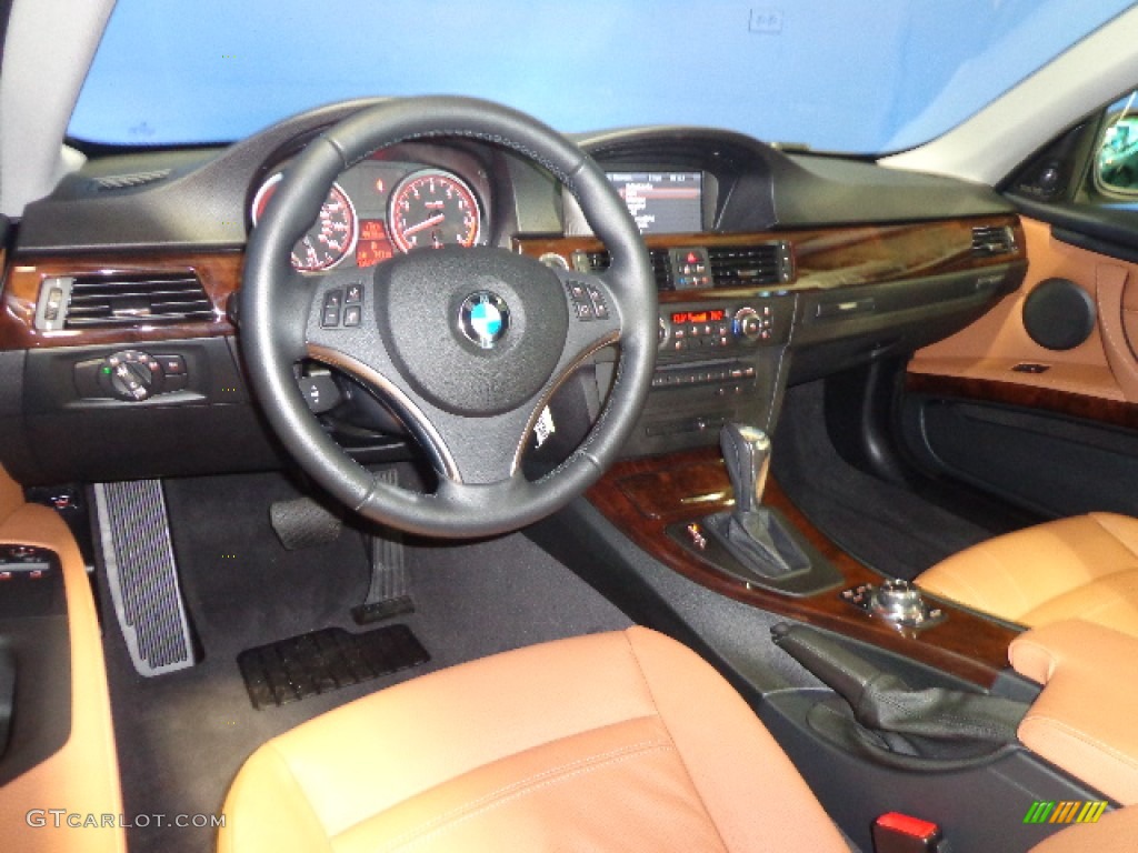 Saddle Brown Interior 2013 BMW 3 Series 328i xDrive Coupe Photo #86877729
