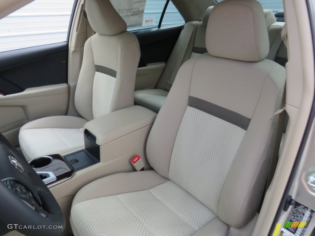 2014 Camry XLE - Champagne Mica / Ivory photo #66