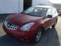 2011 Cayenne Red Nissan Rogue S AWD  photo #2