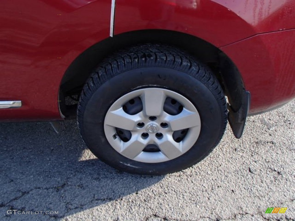 2011 Rogue S AWD - Cayenne Red / Black photo #9