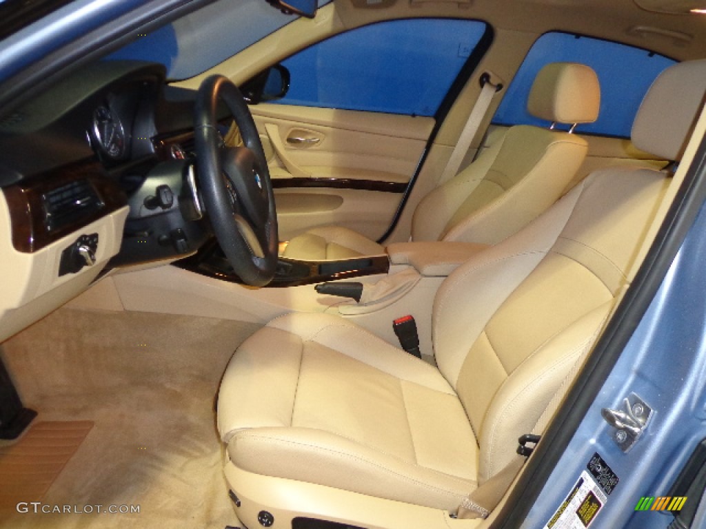 2011 3 Series 328i xDrive Sedan - Blue Water Metallic / Beige Dakota Leather photo #22