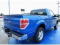 2013 Blue Flame Metallic Ford F150 XLT Regular Cab  photo #3