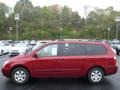 2008 Claret Red Metallic Kia Sedona LX  photo #2