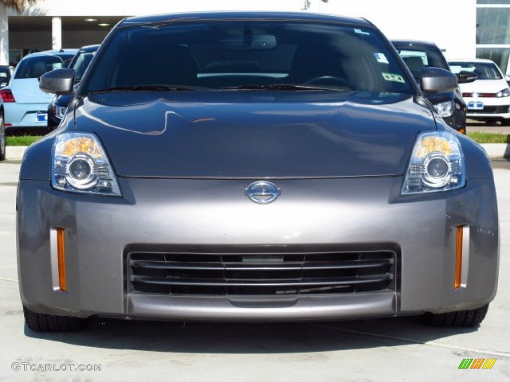 2007 350Z Coupe - Carbon Silver Metallic / Carbon photo #2