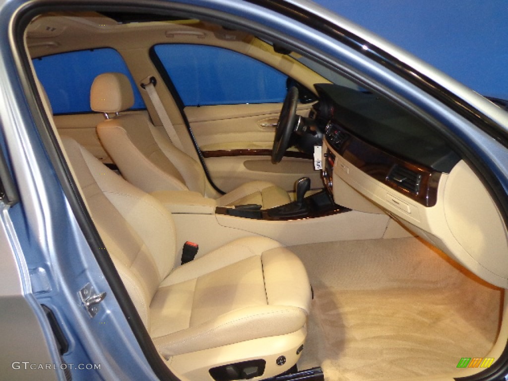 2011 3 Series 328i xDrive Sedan - Blue Water Metallic / Beige Dakota Leather photo #26