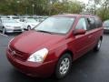 2008 Claret Red Metallic Kia Sedona LX  photo #3