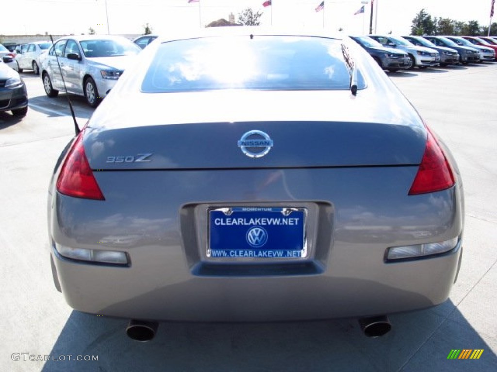 2007 350Z Coupe - Carbon Silver Metallic / Carbon photo #5