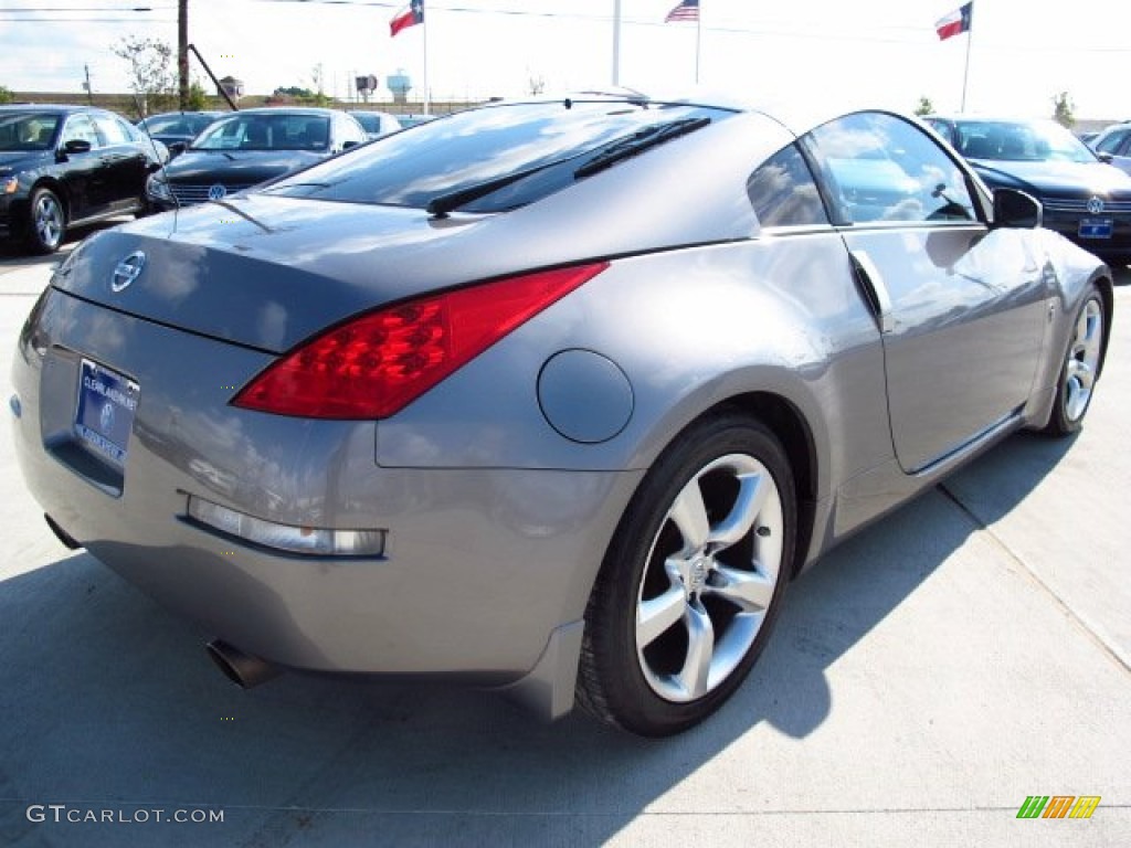 2007 350Z Coupe - Carbon Silver Metallic / Carbon photo #6