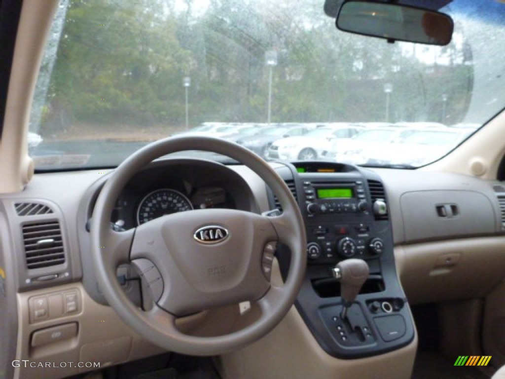 2008 Sedona LX - Claret Red Metallic / Beige photo #6