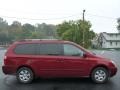 2008 Claret Red Metallic Kia Sedona LX  photo #10