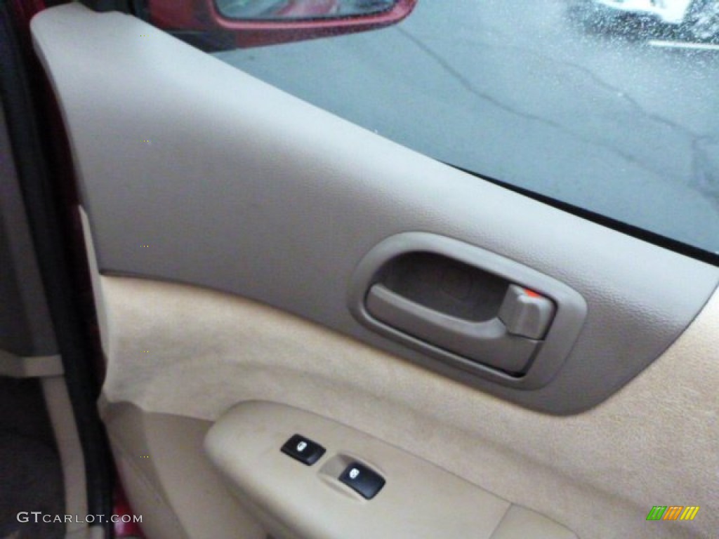 2008 Sedona LX - Claret Red Metallic / Beige photo #11