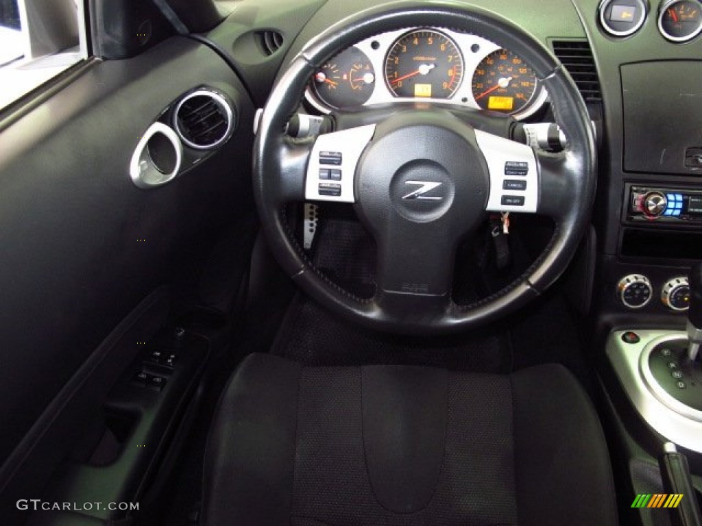 2007 350Z Coupe - Carbon Silver Metallic / Carbon photo #16