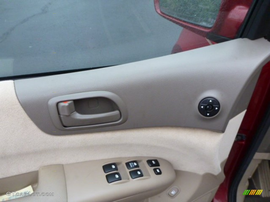 2008 Sedona LX - Claret Red Metallic / Beige photo #17
