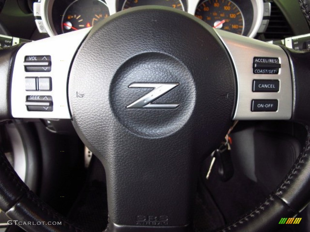 2007 350Z Coupe - Carbon Silver Metallic / Carbon photo #22