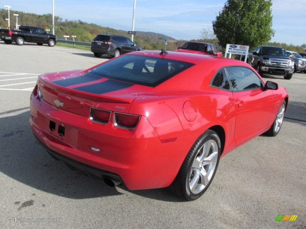 2011 Camaro SS Coupe - Victory Red / Black photo #11