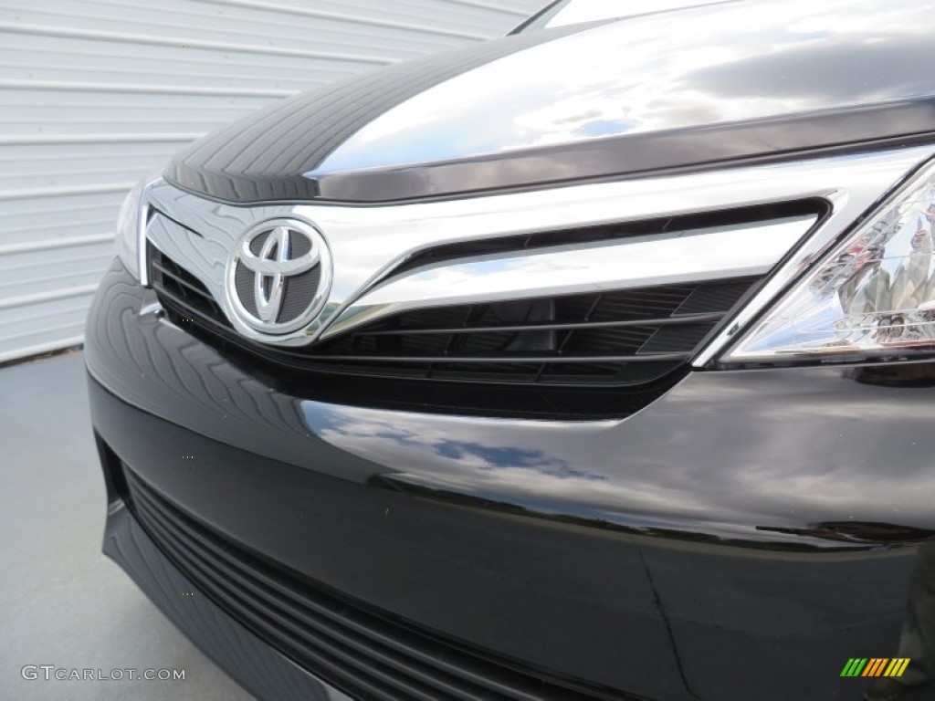 2014 Camry XLE - Attitude Black Metallic / Ash photo #12