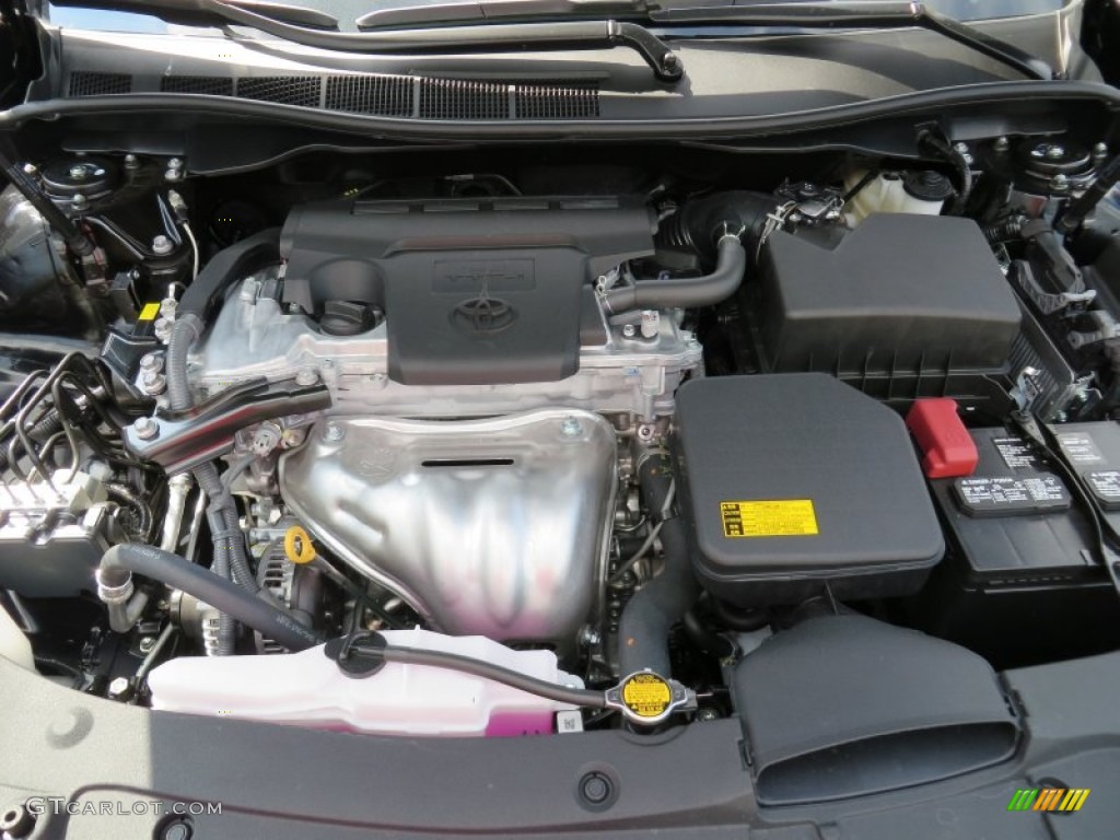 2014 Camry XLE - Attitude Black Metallic / Ash photo #18