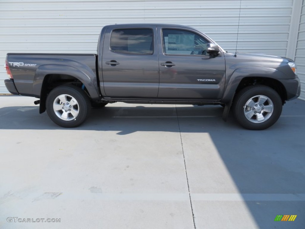 Magnetic Gray Metallic 2014 Toyota Tacoma V6 TRD Sport Double Cab 4x4 Exterior Photo #86881227