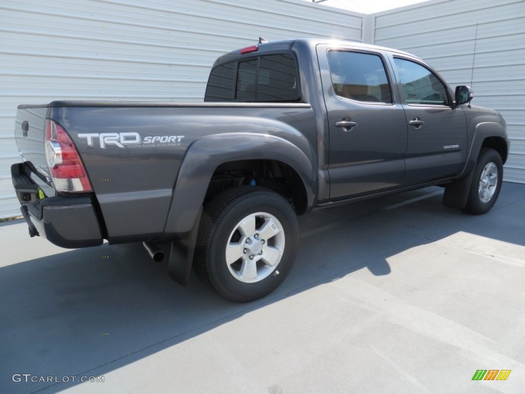 Magnetic Gray Metallic 2014 Toyota Tacoma V6 TRD Sport Double Cab 4x4 Exterior Photo #86881254