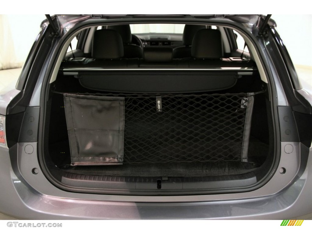 2012 CT 200h Hybrid Premium - Nebula Gray Pearl / Black photo #19