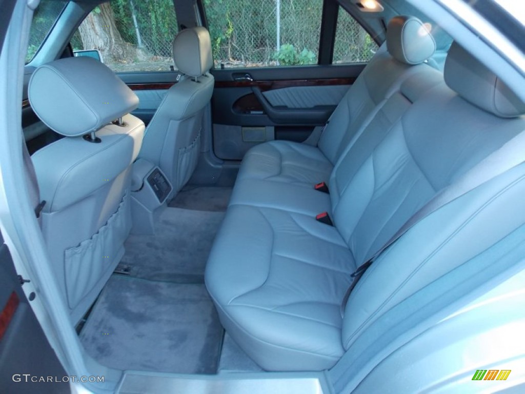 Grey Interior 1997 Mercedes-Benz S 420 Sedan Photo #86881431