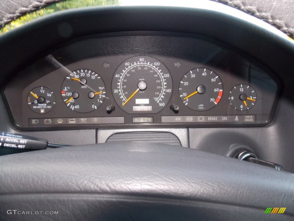 1997 Mercedes-Benz S 420 Sedan Gauges Photos