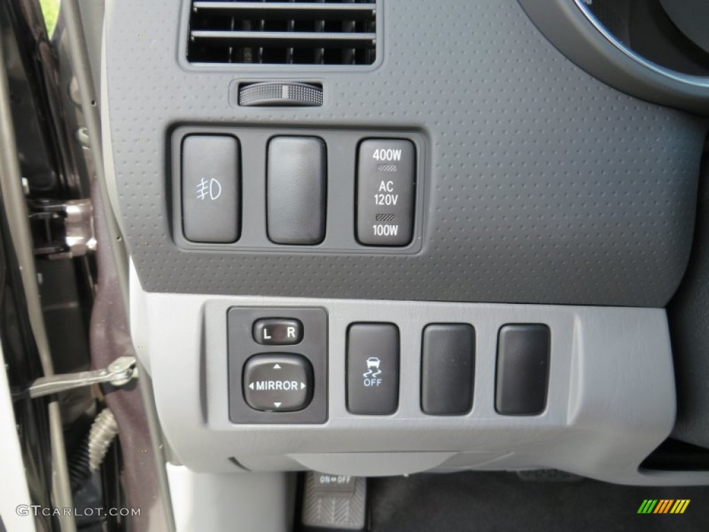 2014 Toyota Tacoma V6 TRD Sport Double Cab 4x4 Controls Photo #86882139