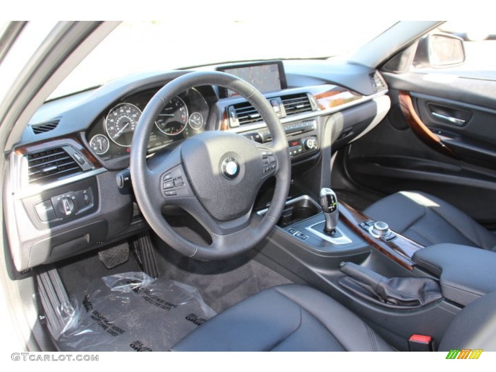 2013 3 Series 328i xDrive Sedan - Mineral White Metallic / Black photo #10