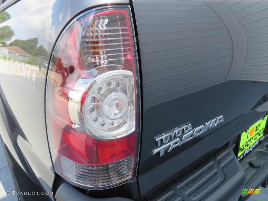 2014 Tacoma V6 TRD Sport Double Cab 4x4 - Magnetic Gray Metallic / Graphite photo #54