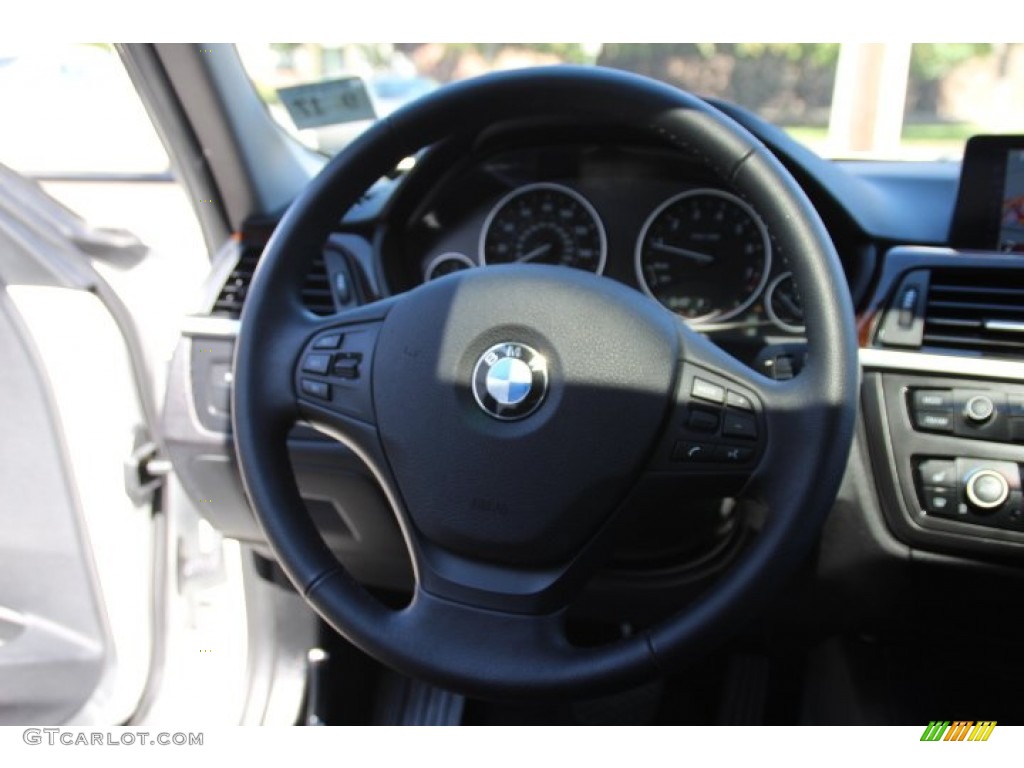 2013 3 Series 328i xDrive Sedan - Mineral White Metallic / Black photo #16