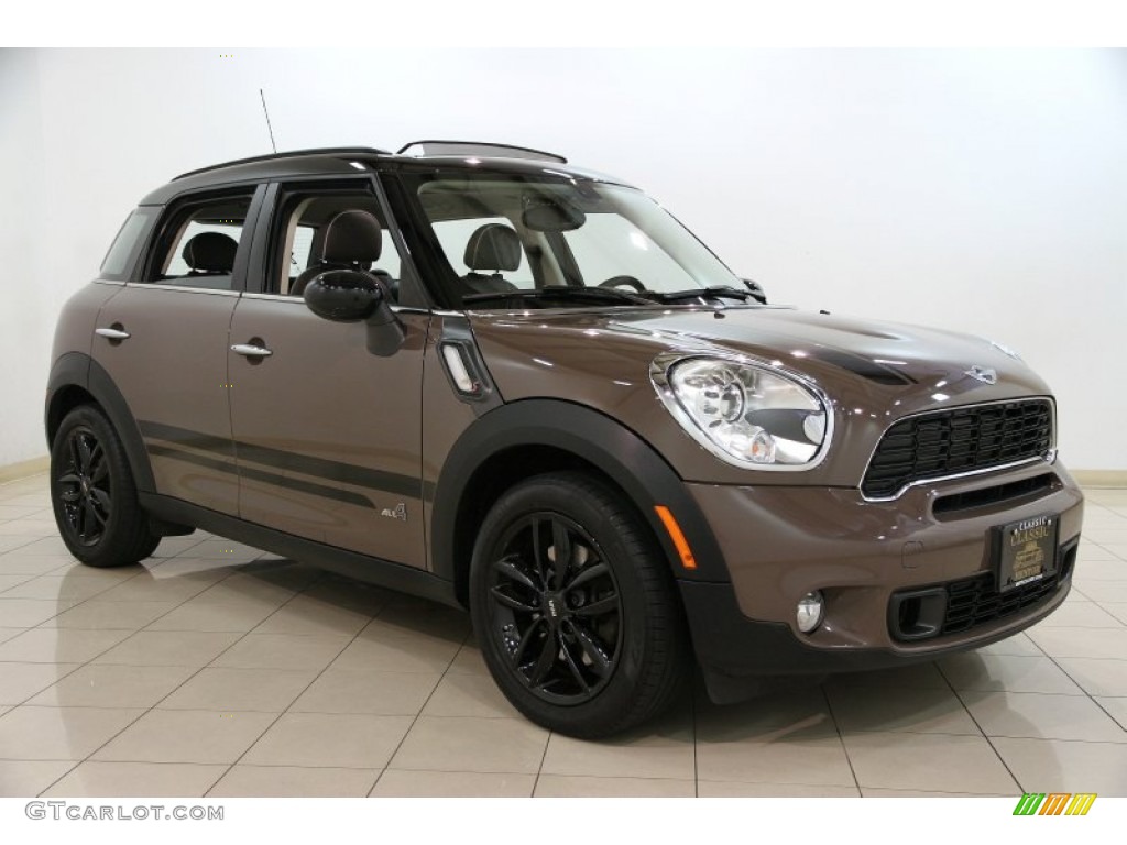 2011 Cooper S Countryman All4 AWD - Light Coffee / Light Coffee Lounge Leather photo #1