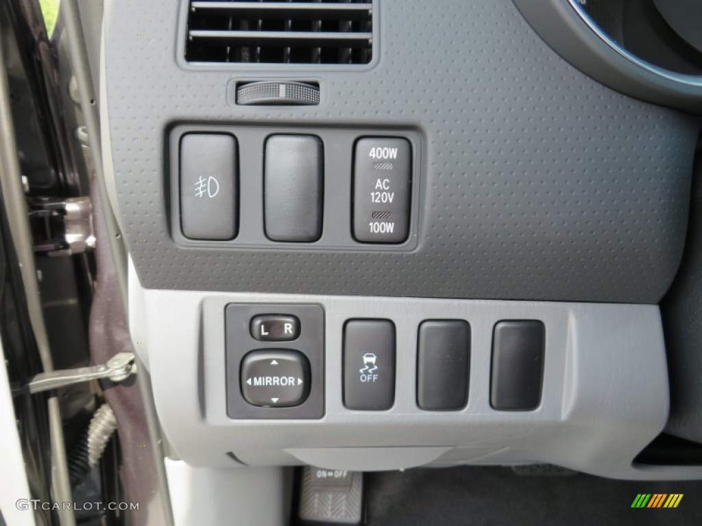 2014 Tacoma V6 TRD Sport Double Cab 4x4 - Magnetic Gray Metallic / Graphite photo #75