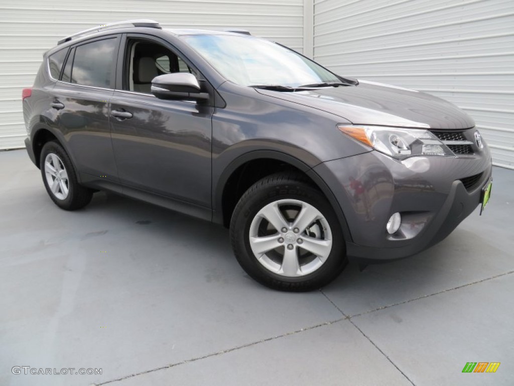 2013 RAV4 XLE - Magnetic Gray Metallic / Ash photo #2