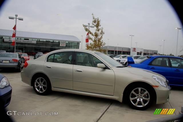 2006 G 35 Sedan - Serengeti Sand Metallic / Wheat photo #1