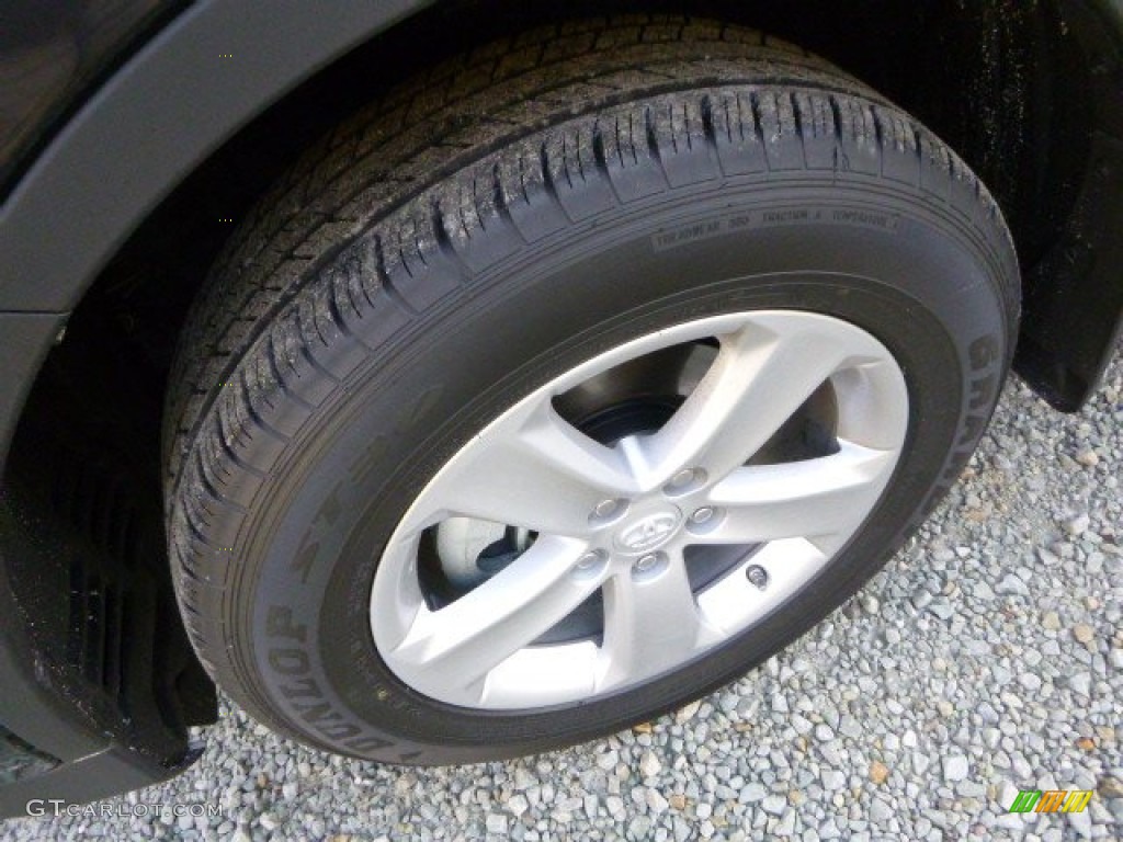 2013 RAV4 XLE AWD - Black / Beige photo #9