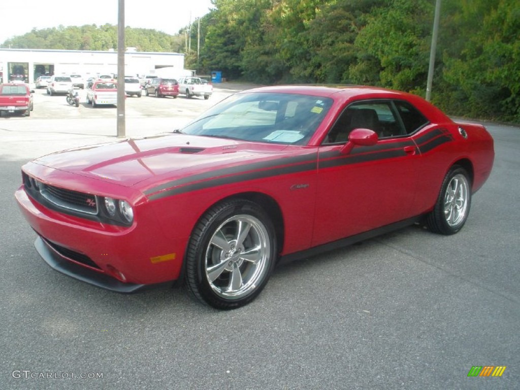 2012 Challenger R/T Classic - Redline 3 Coat Pearl / Dark Slate Gray photo #3