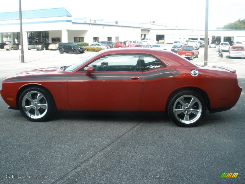 2012 Challenger R/T Classic - Redline 3 Coat Pearl / Dark Slate Gray photo #10